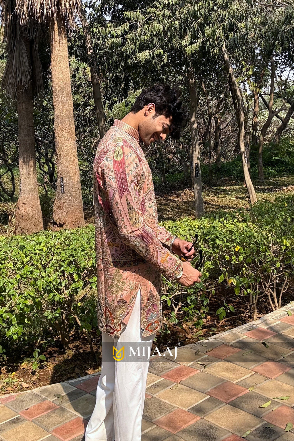 Multi color Short Kurta For Men with Premium Korean Pants