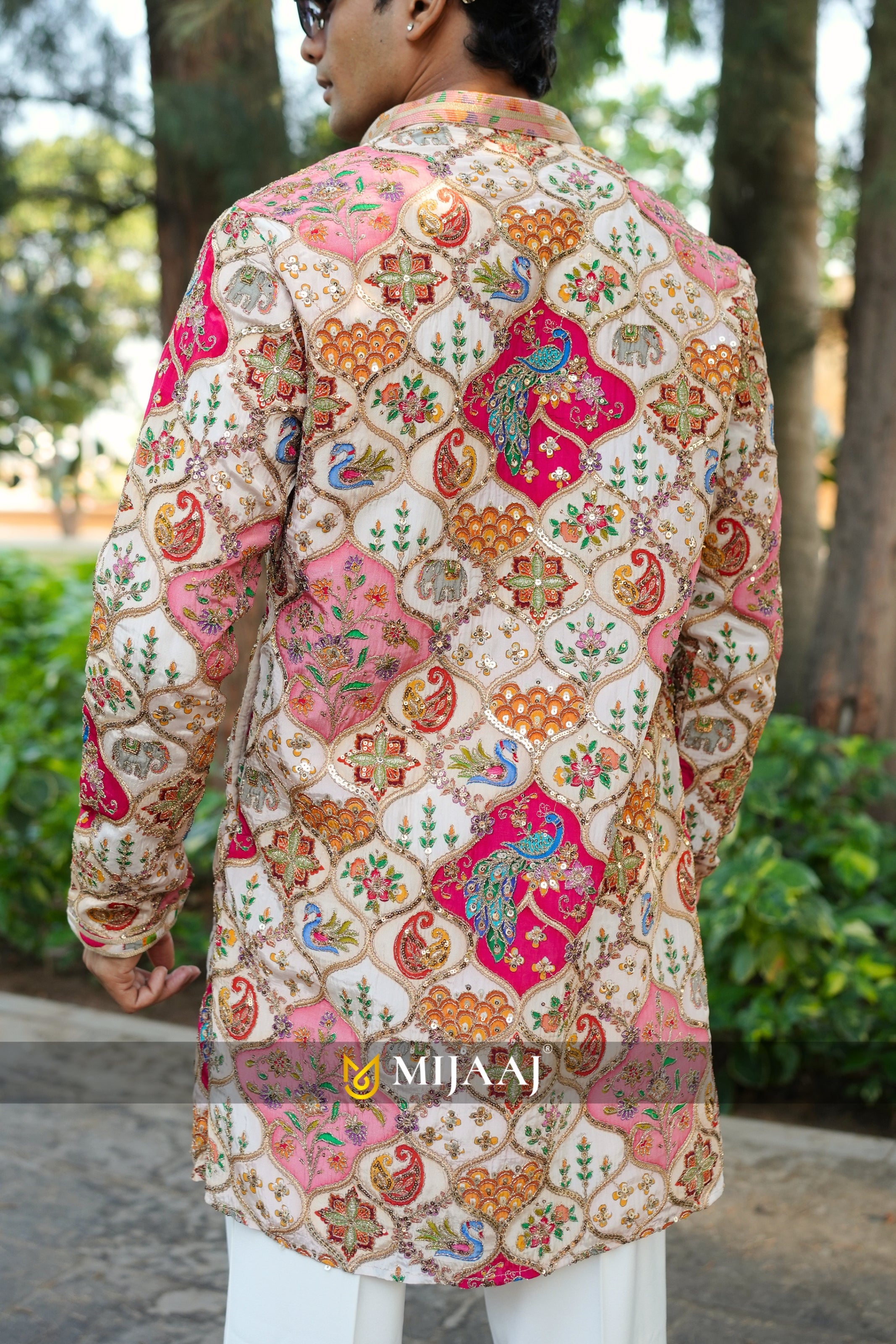 Multi Color Short Kurta with Premium Korean Pant