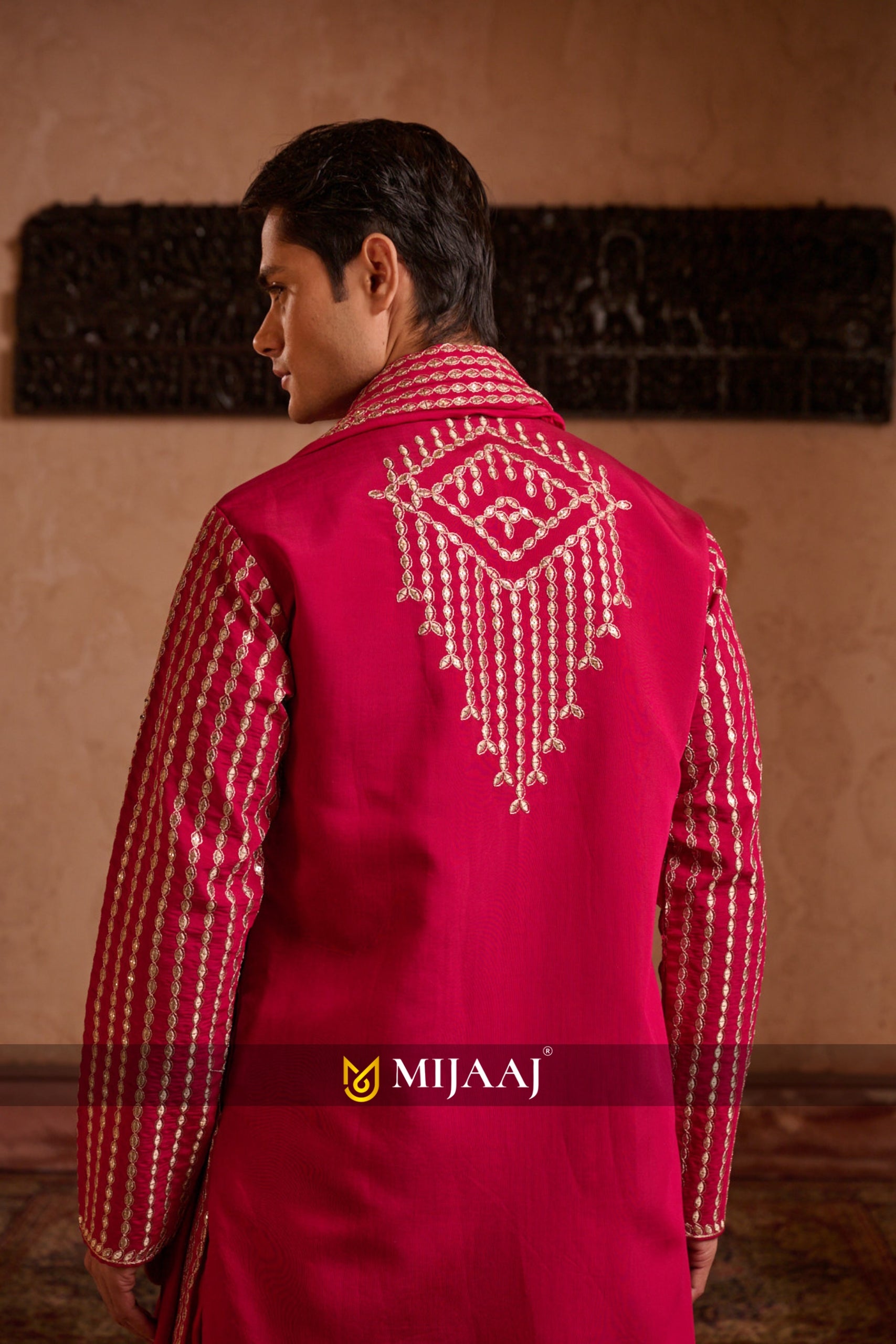 Pink Festive Kurta Set