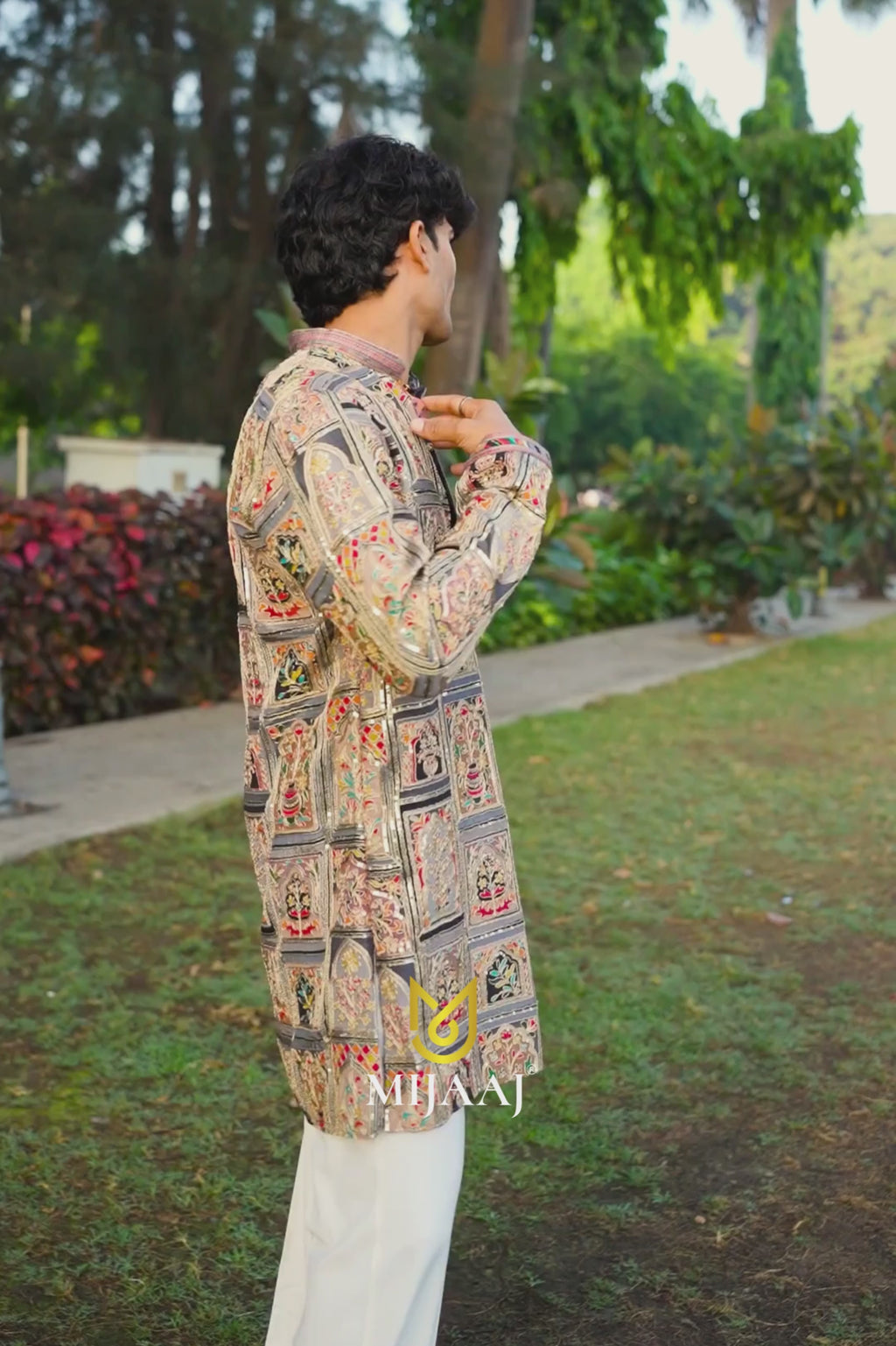 Multi Color Short Kurta with Premium Korean Pant
