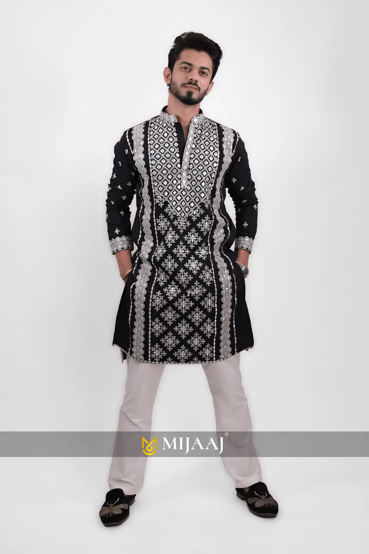 Black Kurta