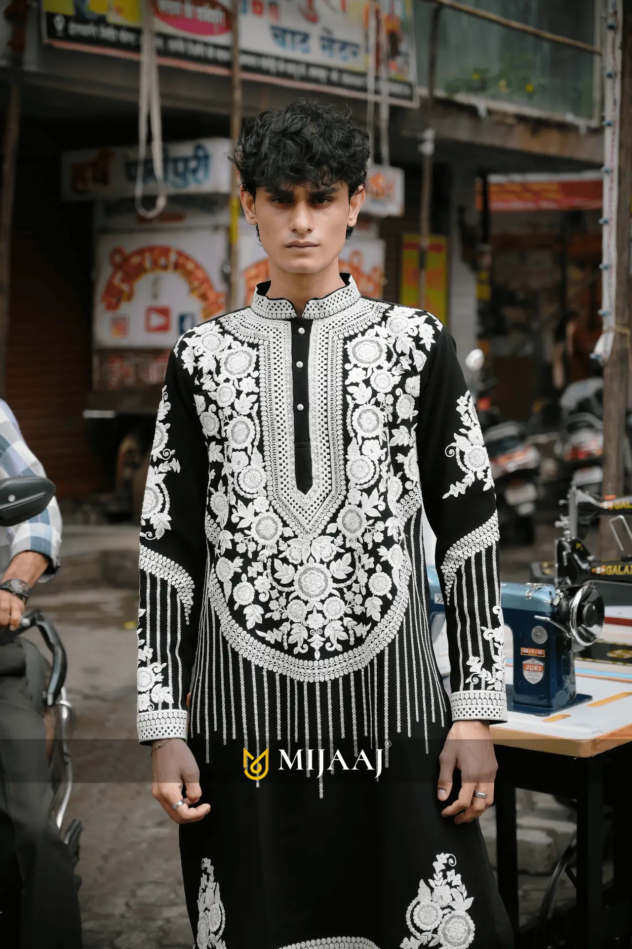 Black Kurta & Black Pant