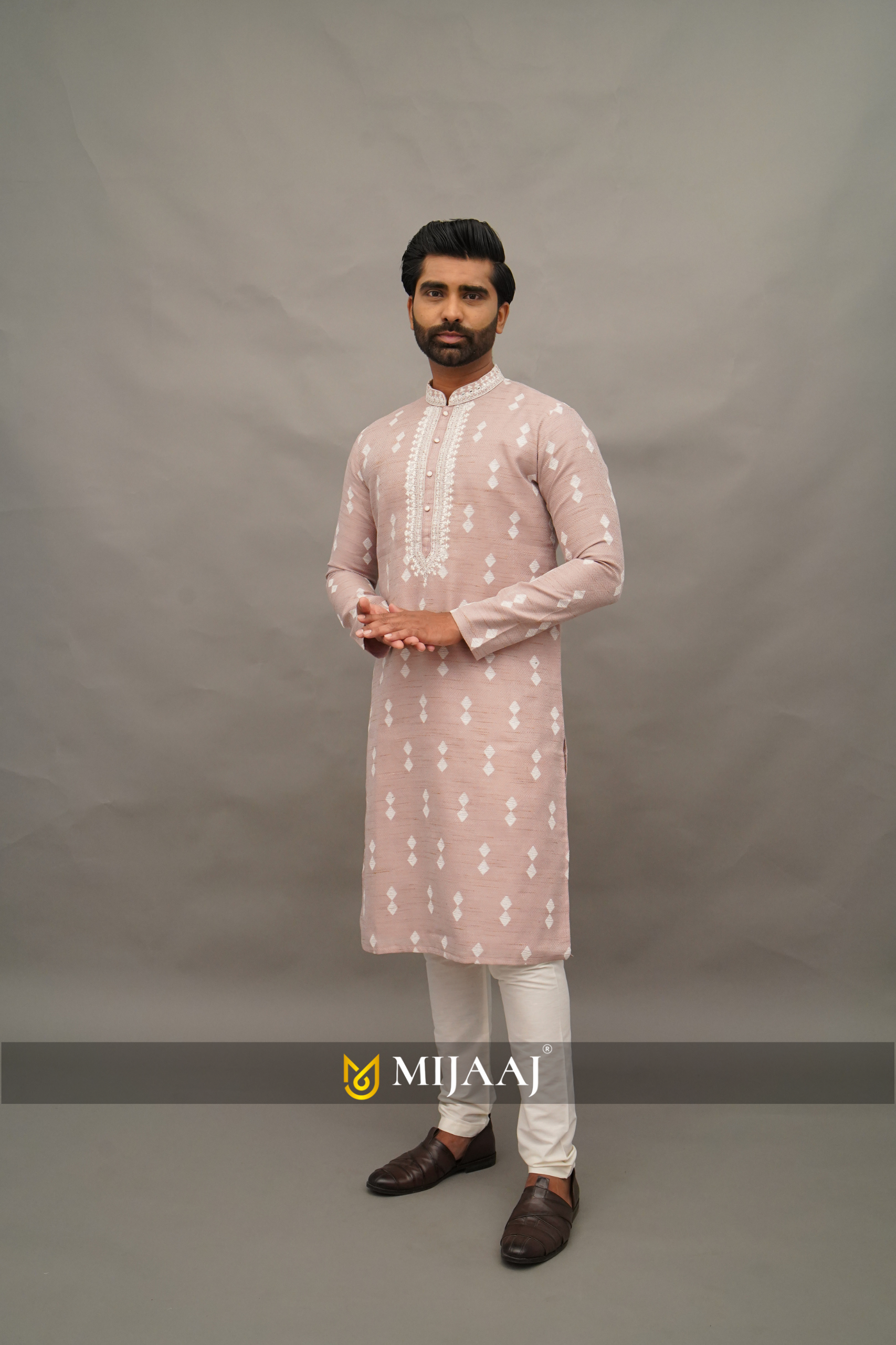 Cream Kurta