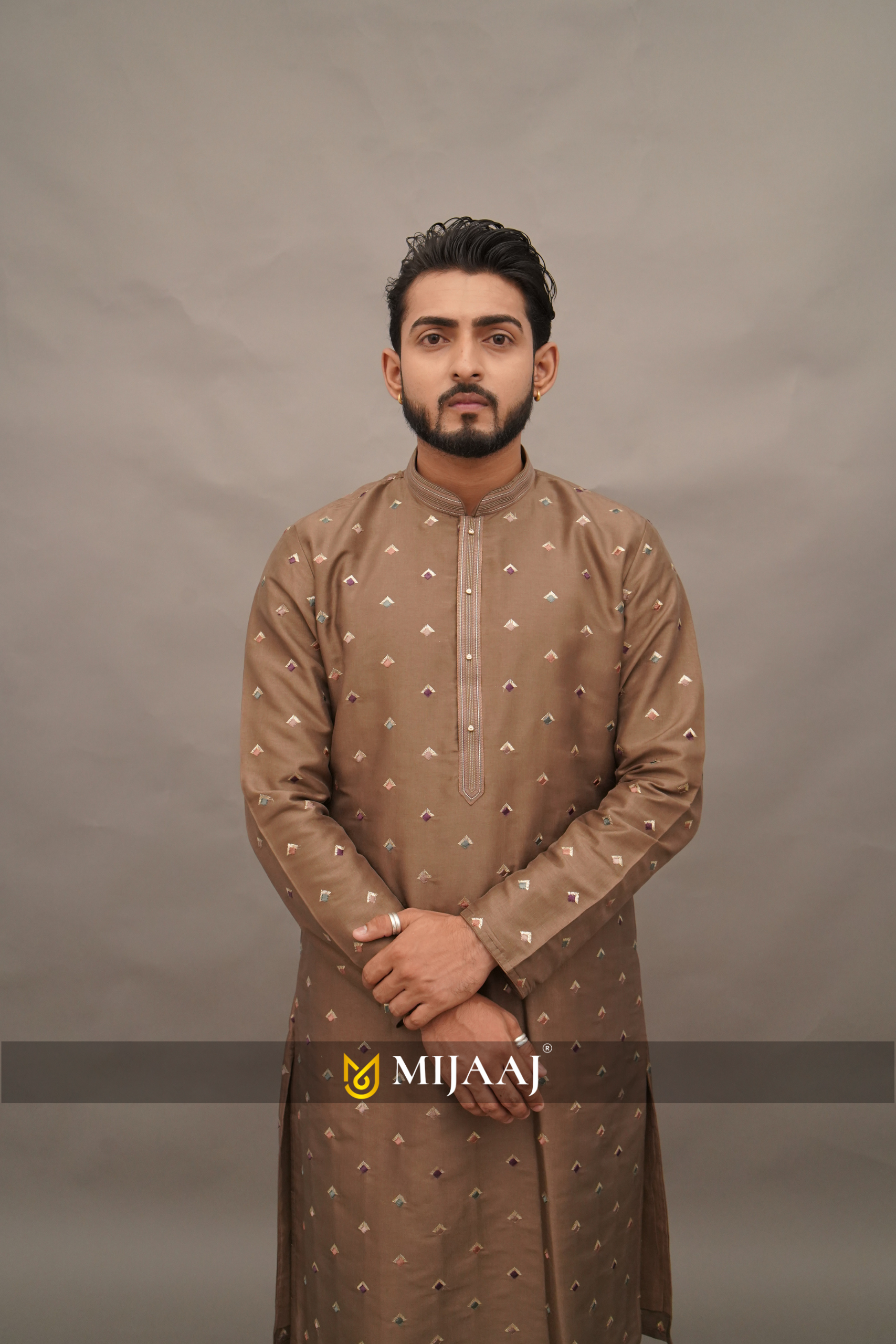 Brown Colour Kurta