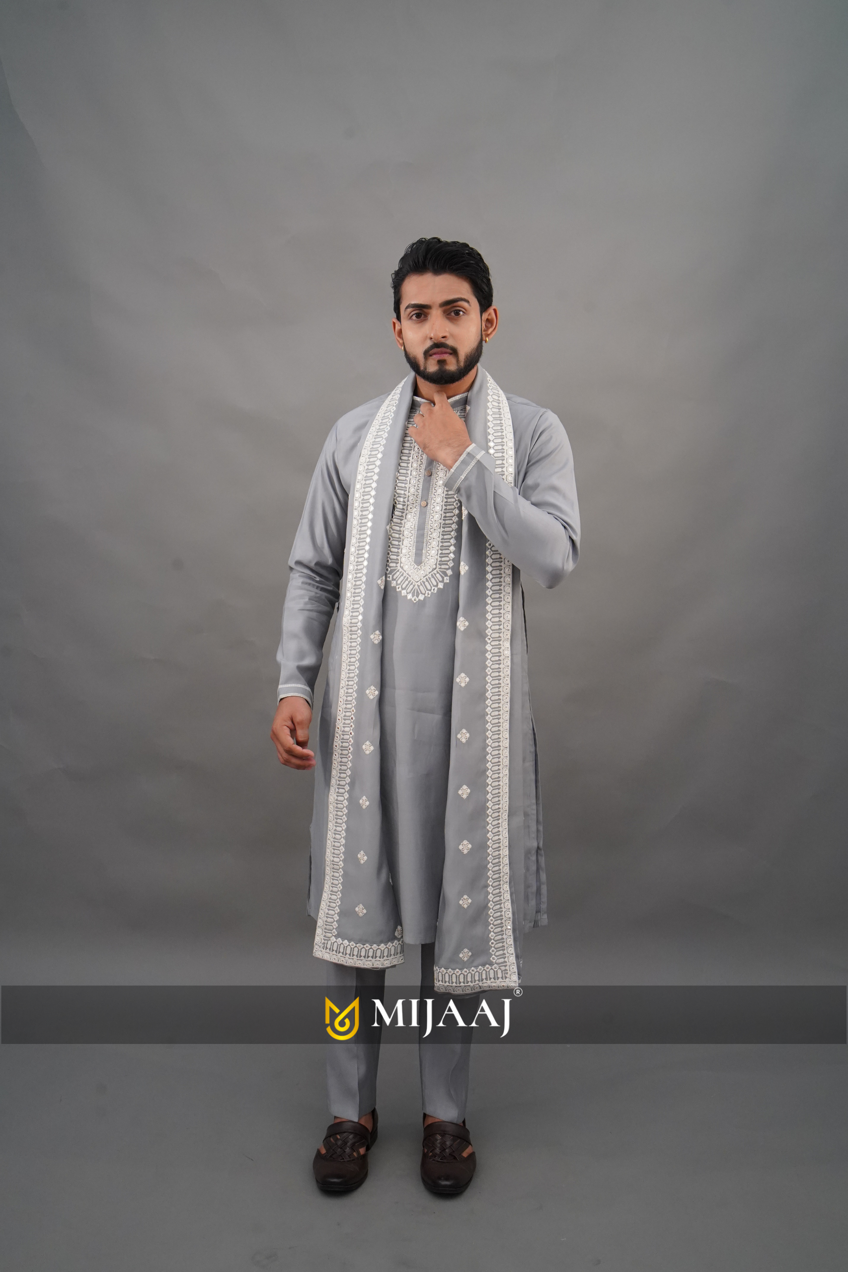 GRAY Kurta