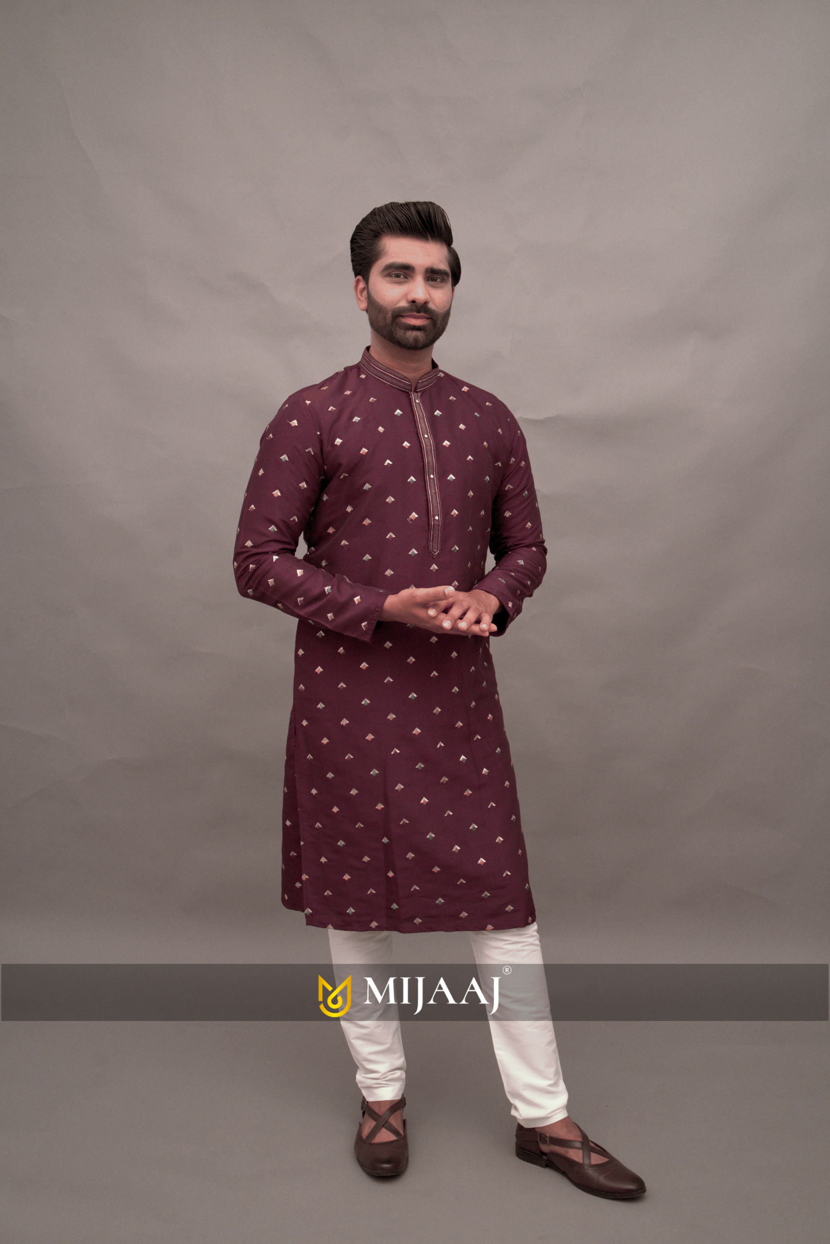 Purple Kurta
