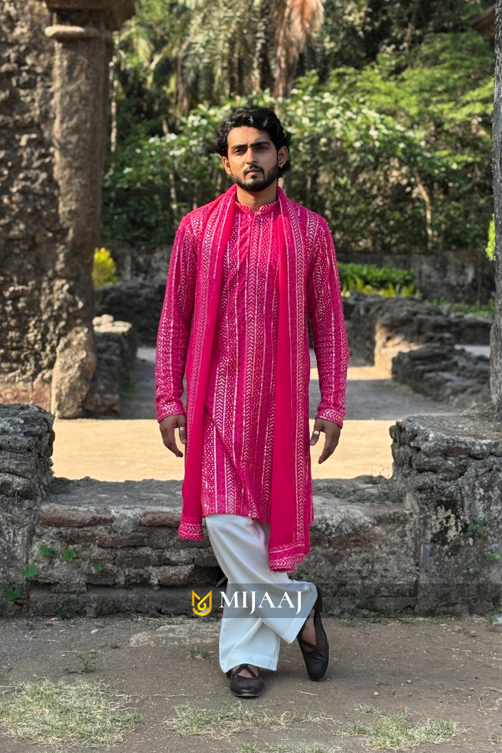 Pink Kurta